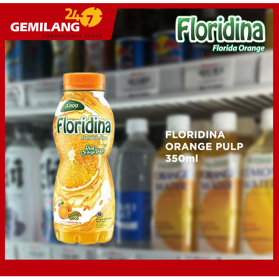 

FLORIDINA ORANGE PULP 350ml