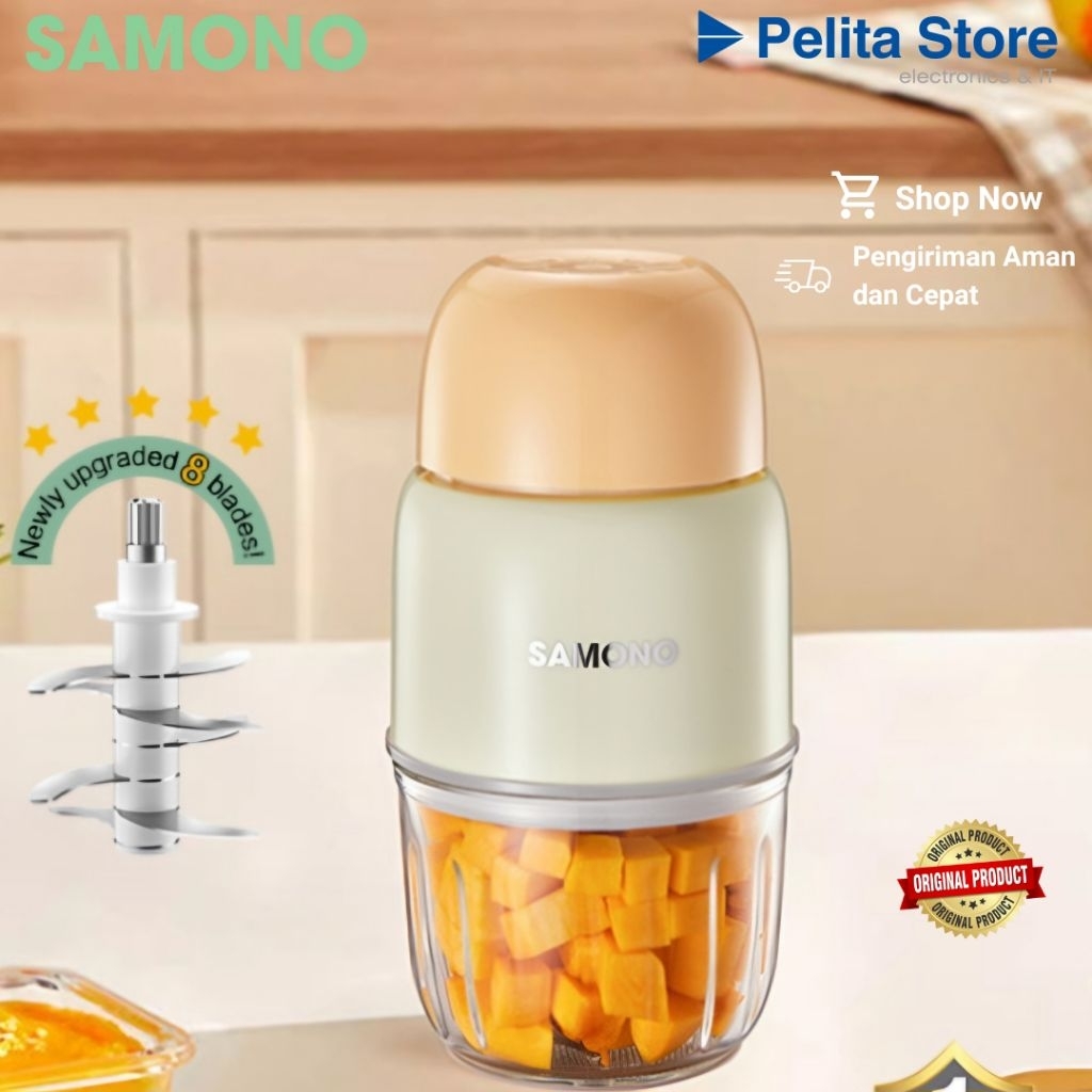 Samono Food Chopper Food Processor Penggiling Daging