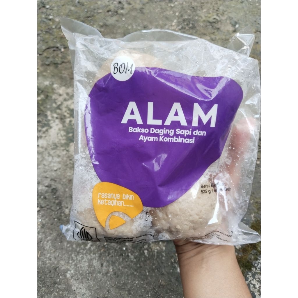 

Baso Alam Super BOM isi 5 jumbo frozeen food