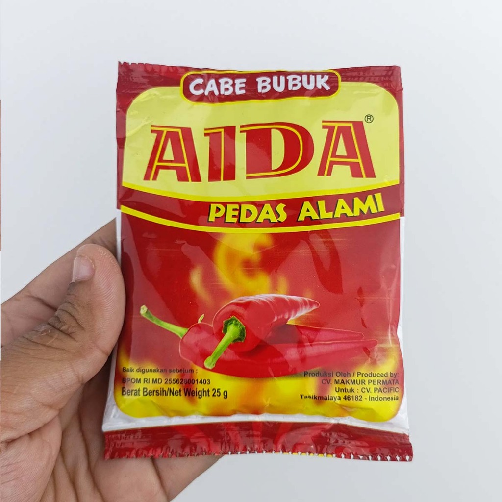 

Bumbu Masak Cabai Giling Pedas Aida 25g