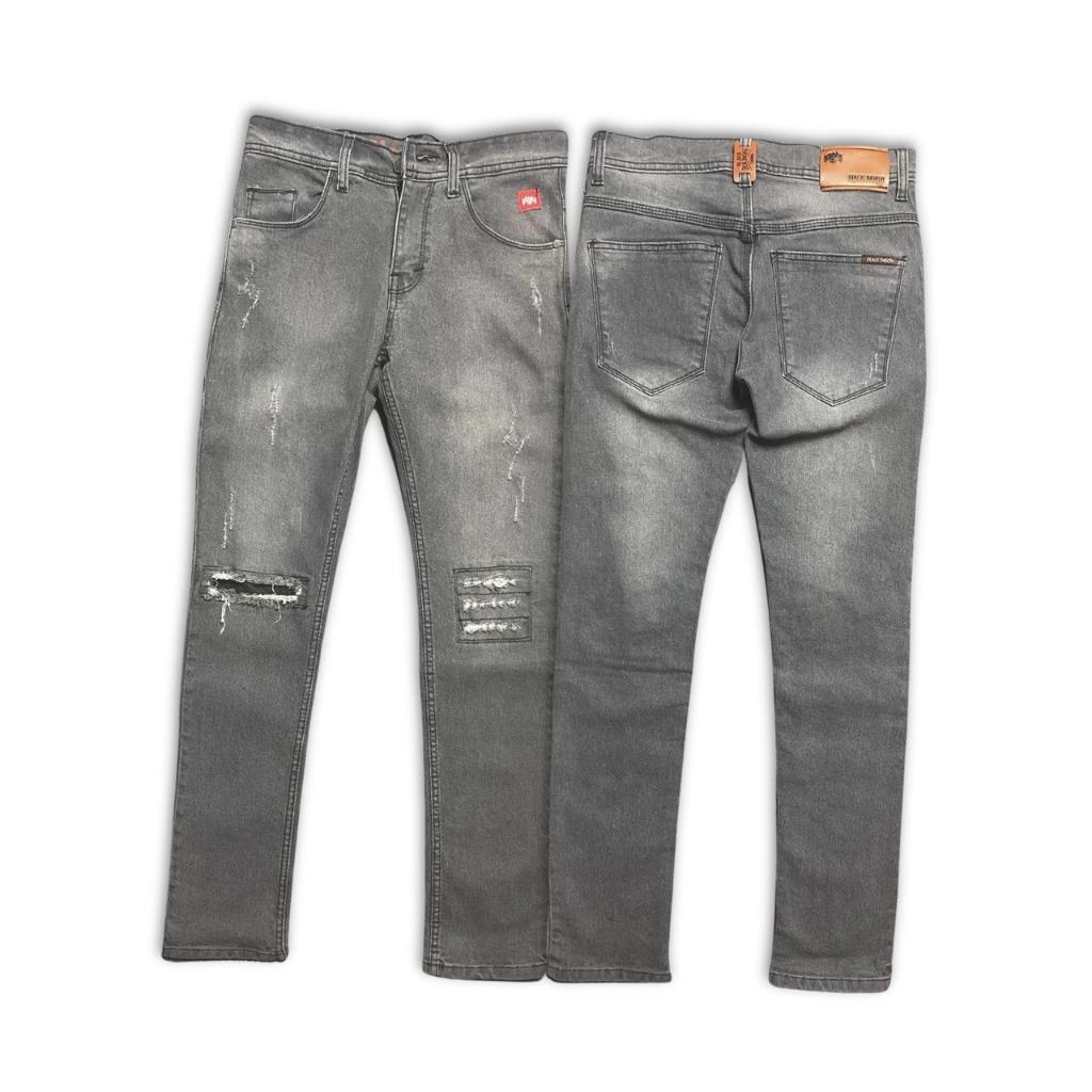 JEANS SOBEK PRIA/CELANA JEANS/SLIMFIT JEANS/CELANA PANJANG SLIMFIT SOBEK/CELANA JEANS SLIMFIT SOBEK