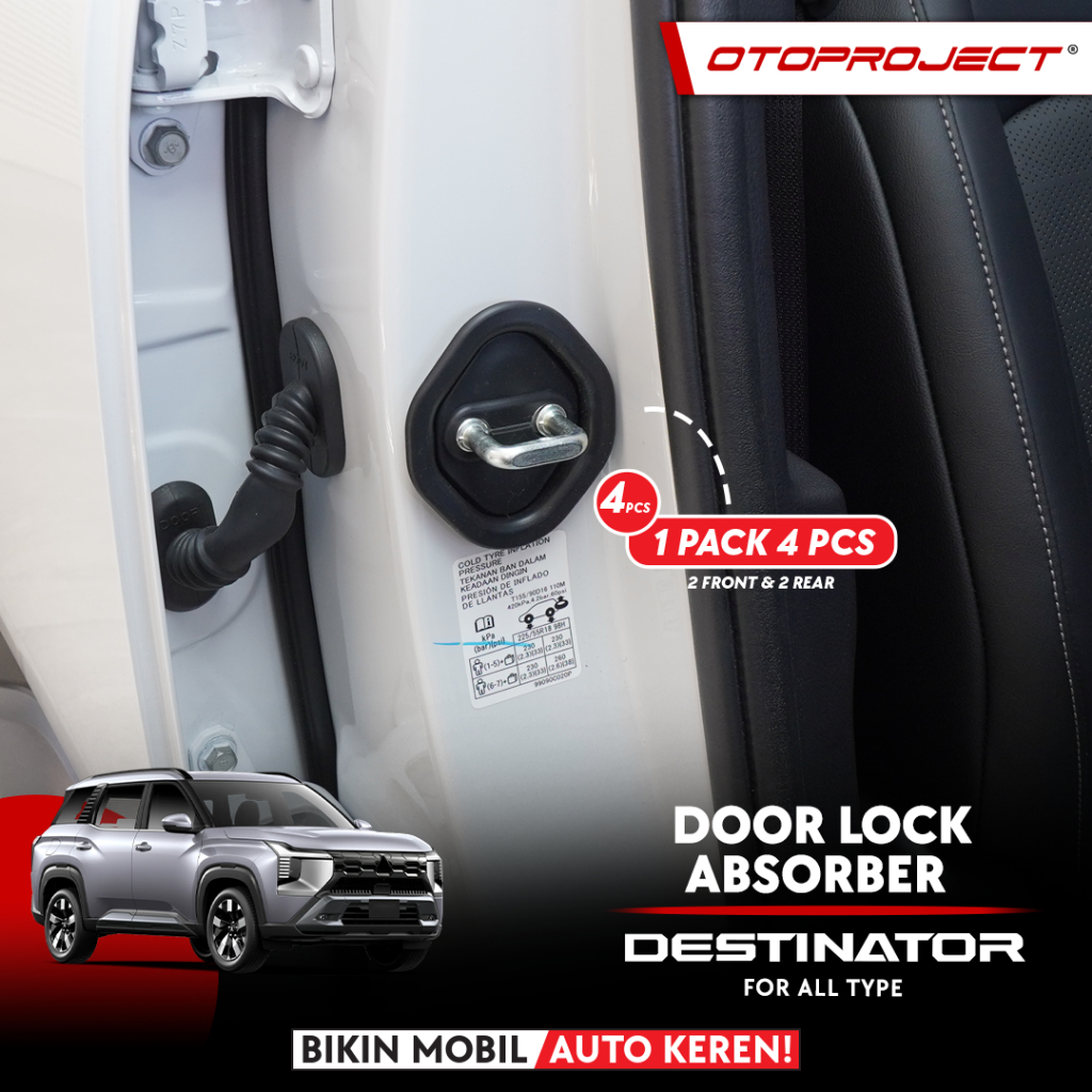 Otoproject - Door Lock Absorber Destinator Series 002 | Pengaman pintu mobil Mitsubishi Destinator