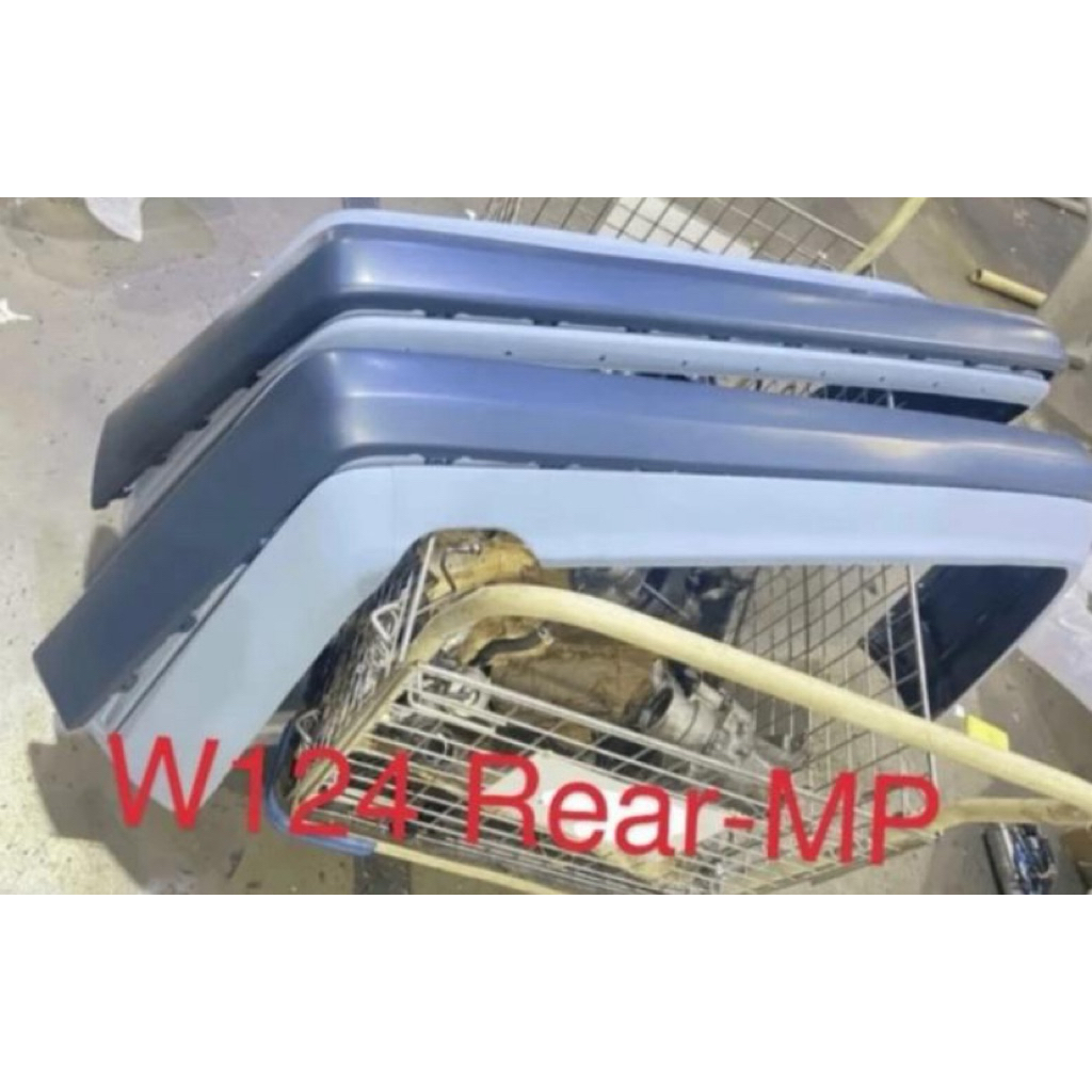bumper belakang Mercy W124 mp