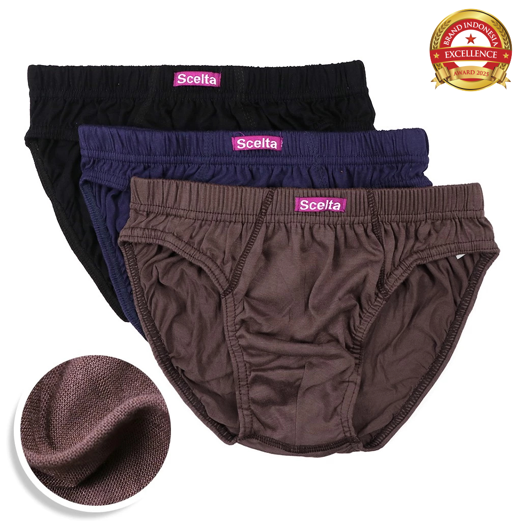 Scelta - 1Pcs Celana Dalam Pria Cd Cowok Laki Laki Men'S Underwear Eceran Sm 102
