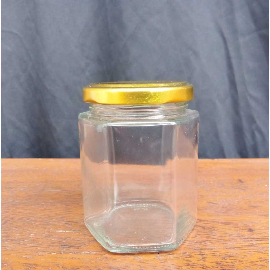 

JAR KACA HEXA 190 ML ISI 100 PCS