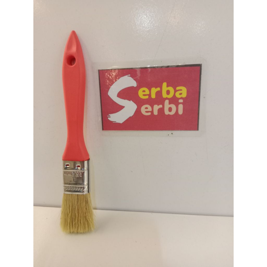 

*/LUSIN 12PCS 1"STANDAR KUAS*Kuas tangan cat air minyak