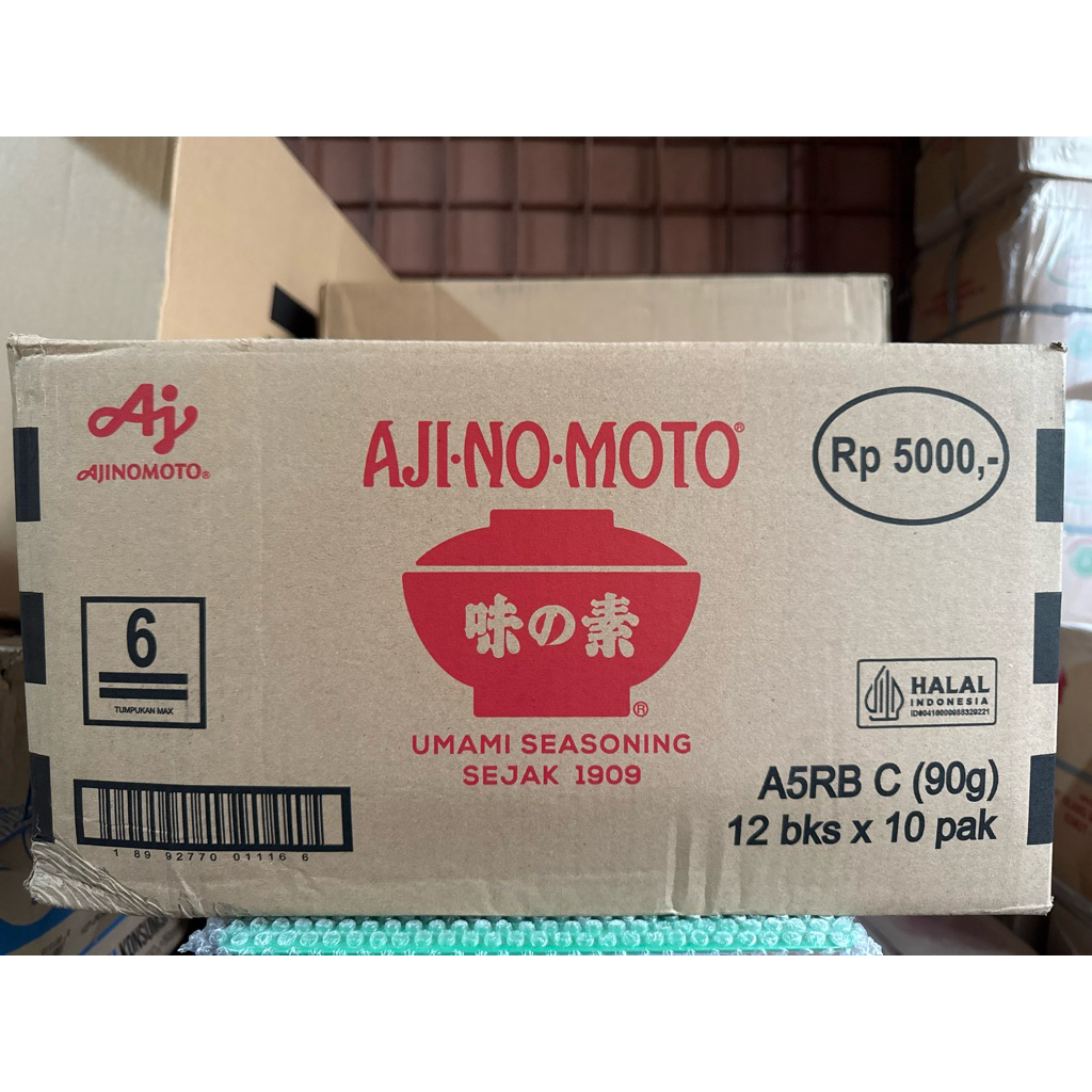 

Ajinomoto 5000 @ 120 bks / 1 dus