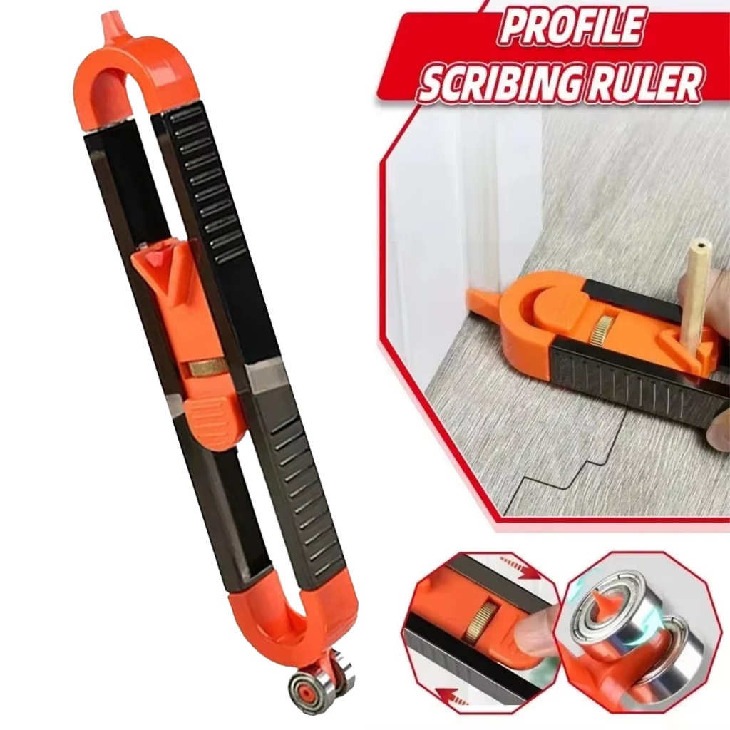 

1pcs Alat multifungsi dan praktis alat ukur bentuk /Penggaris Copy Profil