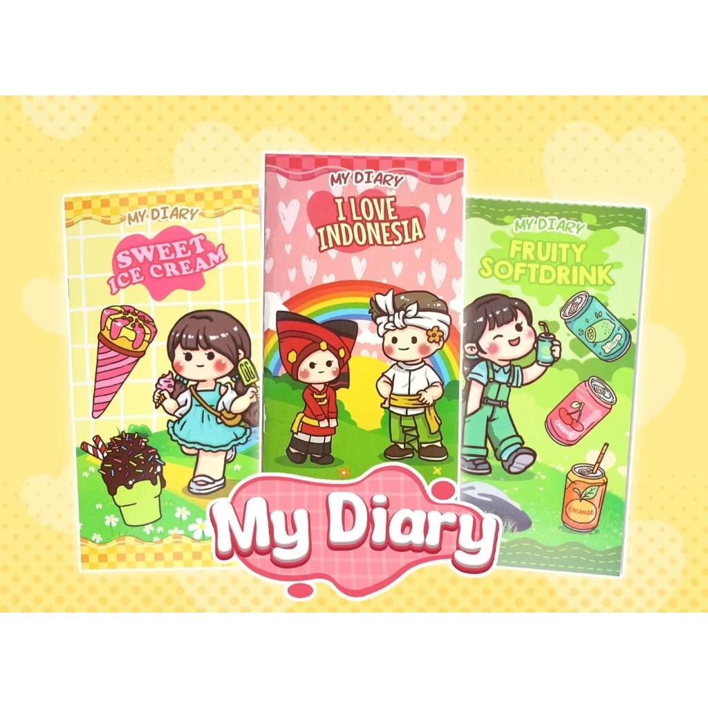 

MY DIARY MOMO PLUS STIKER NAMA
