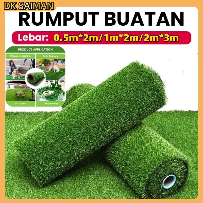 Rumput sintetis swiss 1.5cm - rumput sintetis dekorasi - rumput palsu terbaik - rumput sintetis mura
