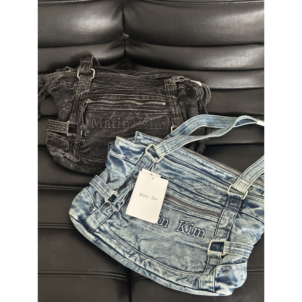 Matin Kim - Denim Tote Bag