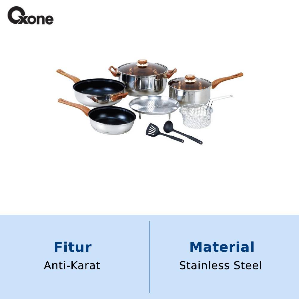 OXONE Panci Set Oxone Bassic Cookware Set OX-911