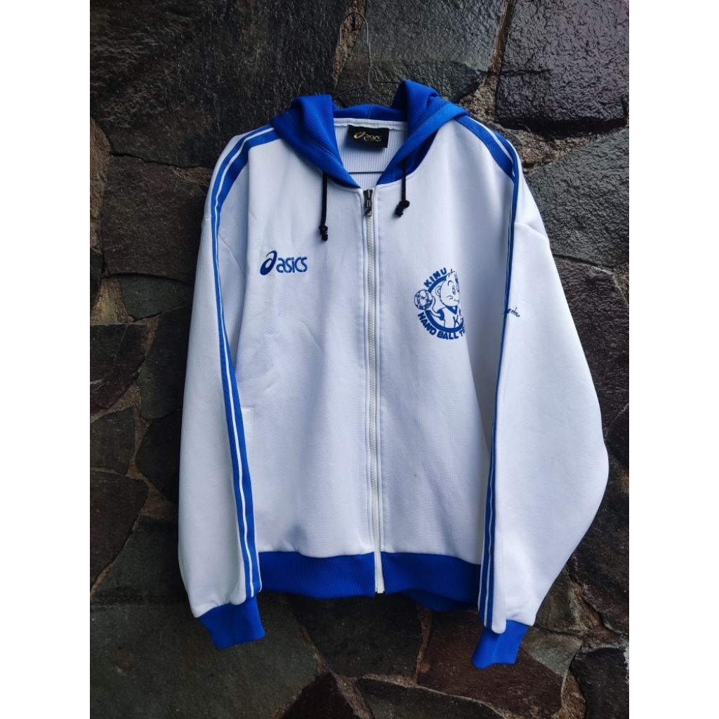 Second Hoodie ASICS Original Logo ASICS Bordir Size L/XL