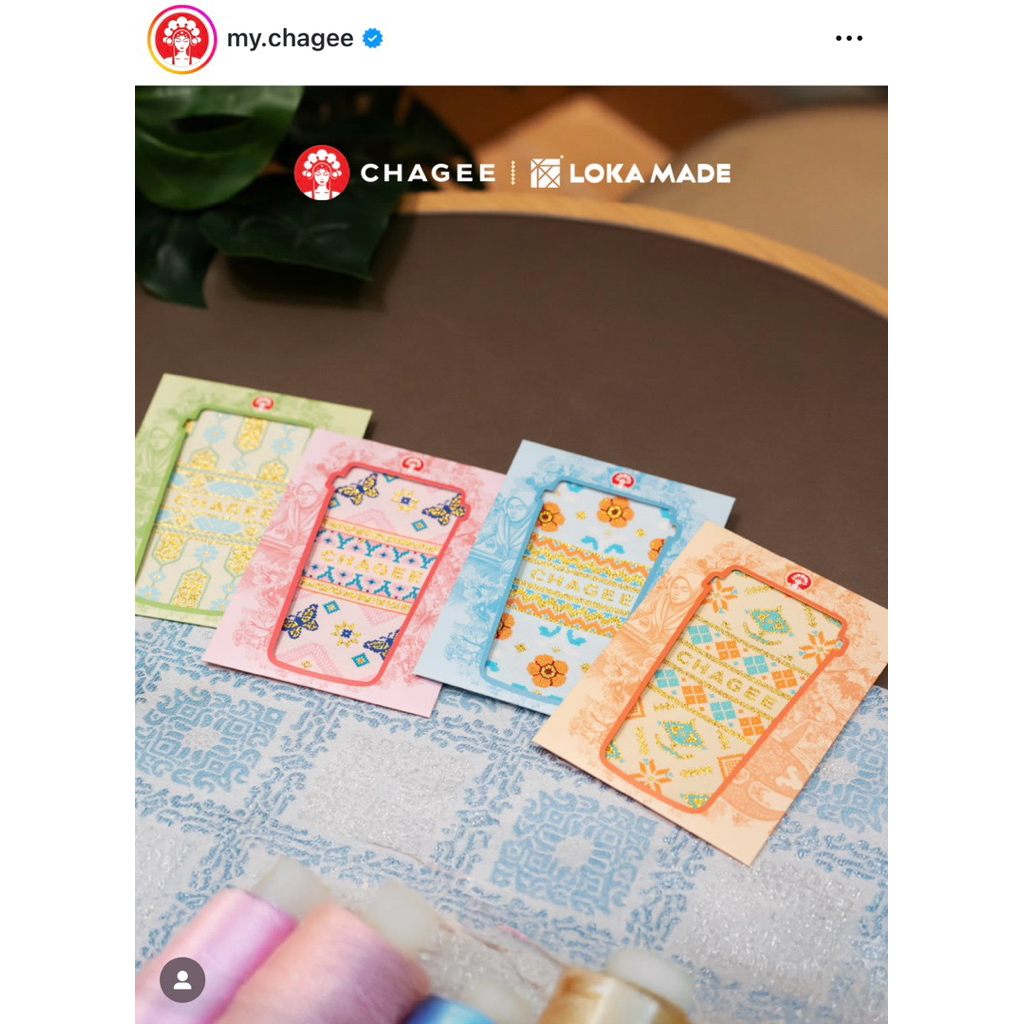 

CHAGEE Limited Edition Exclusive!! Woven Postcard Loka Made - Kartu Anyaman