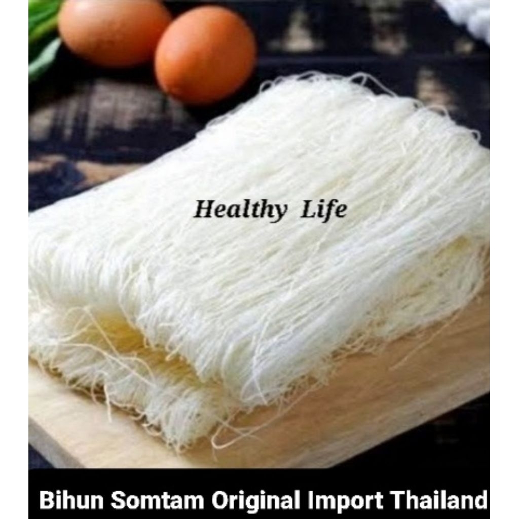 

Bihun Somtam Halal Bihun Beras Kering Original Import Thailand REPACK Size 130 - 150 Gr Kenyal Lembut Enak Som Tam Som Tum Somtum Salad Thailand Rujak Thailand Saus Somtam Sauce