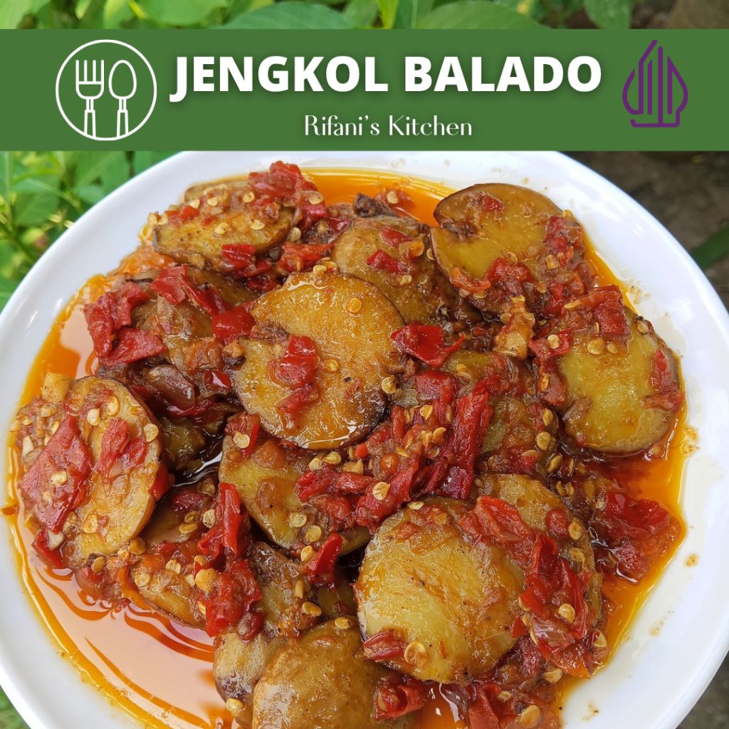 

Jengkol Balado bumbu Padang Pedas(225gr)/jengkol legit/balado jengkol /jengkol padang/balado padang/jengkol vacum siap saji