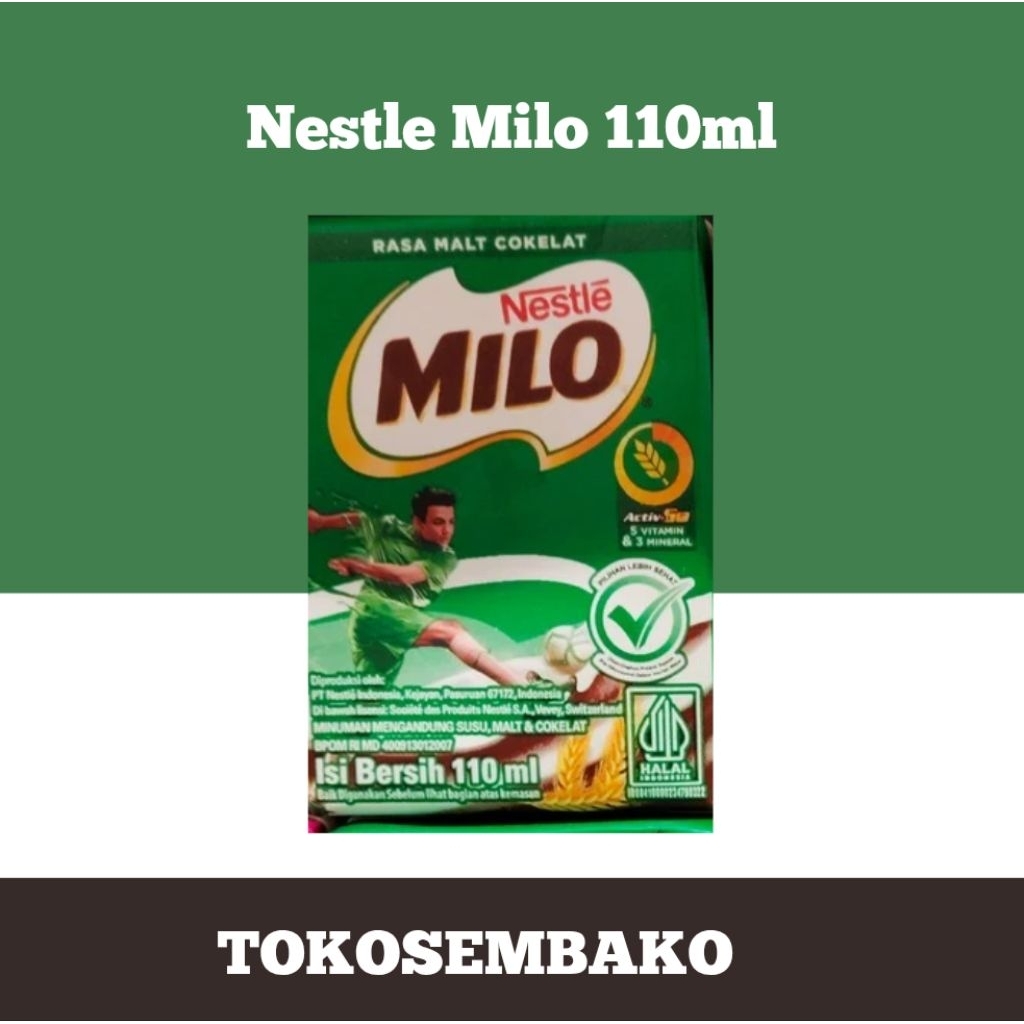 

Susu Nestle Milo 110ml