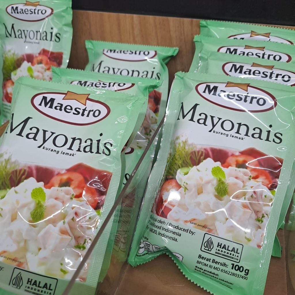 

Mayonais Maestro 100gr Mayones Mayonnaise