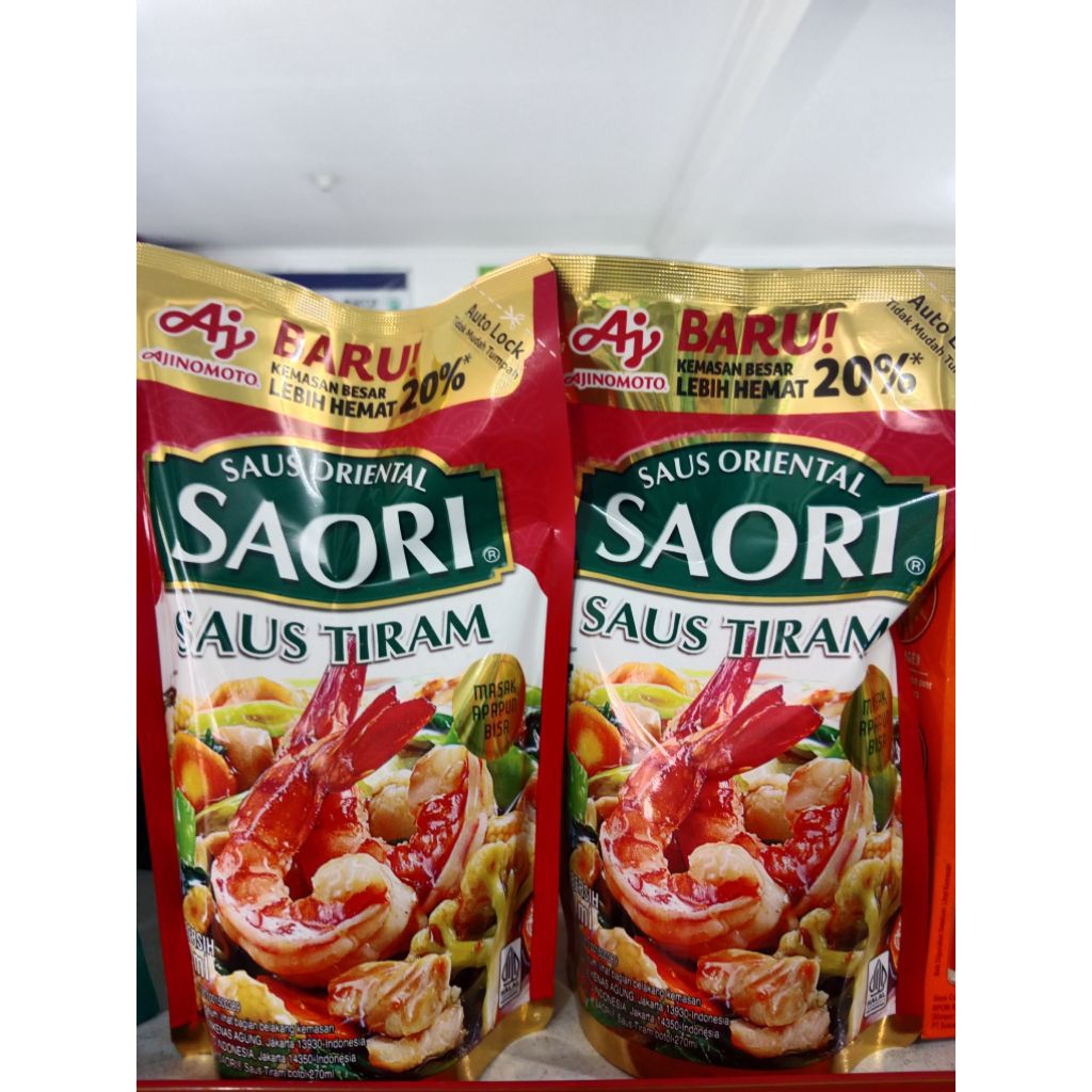 

Saori saus tiram pouch 500 ml