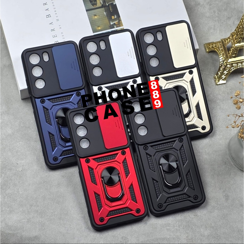 REALME C71 REALME P3 LITE CASE ROBOT CASE TRANSFORMER SLIDE RING CASE REALME C71 REALME P3 LITE