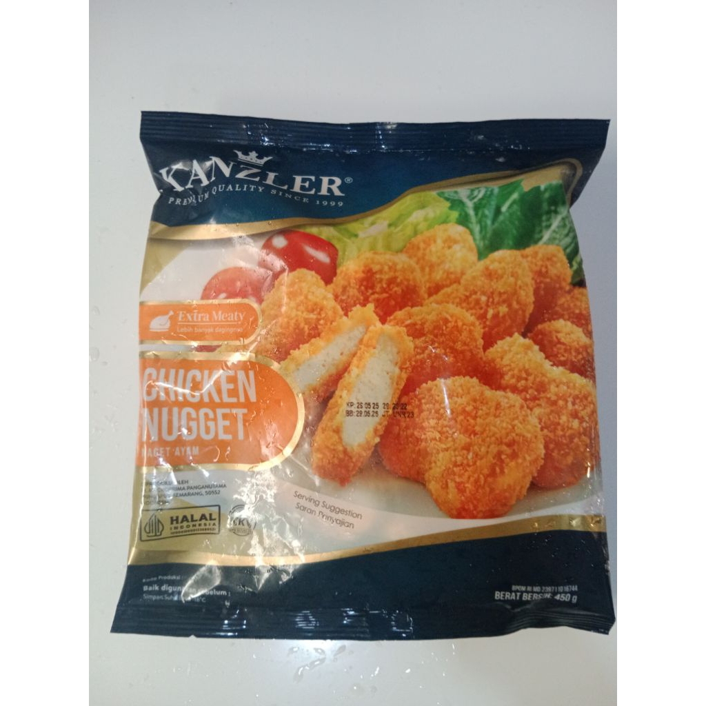 

Kanzler chicken nugget 450gr