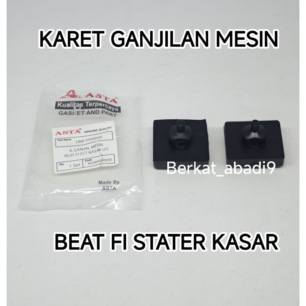 Karet Ganjilan Mesin Beat FI stater kasar