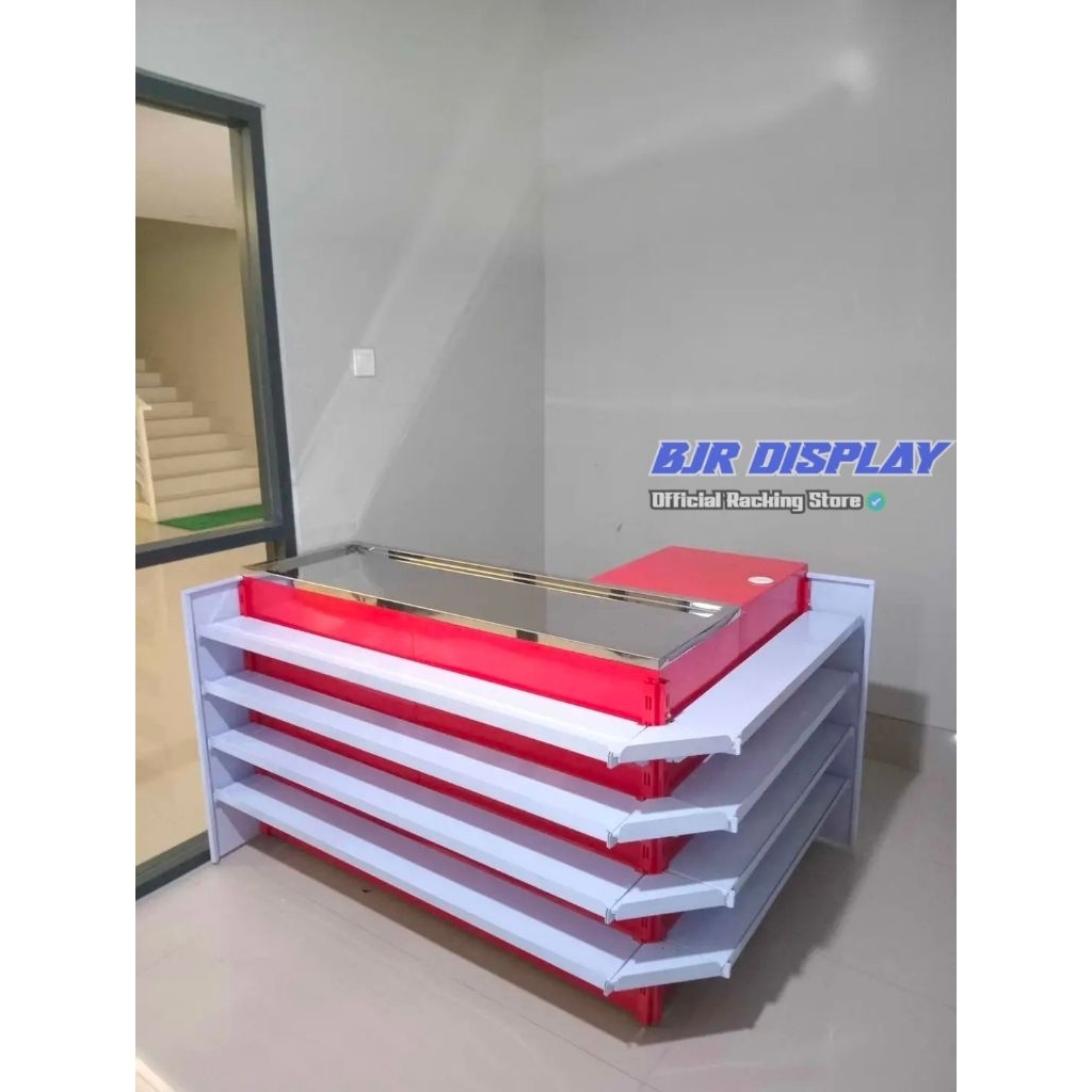 meja kasir toko minimarket agau swalayan murah