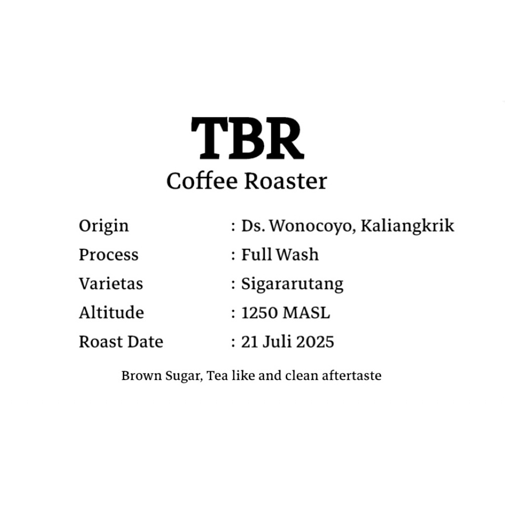

Roasted Beans Kaliangkrik Merapi 100gr