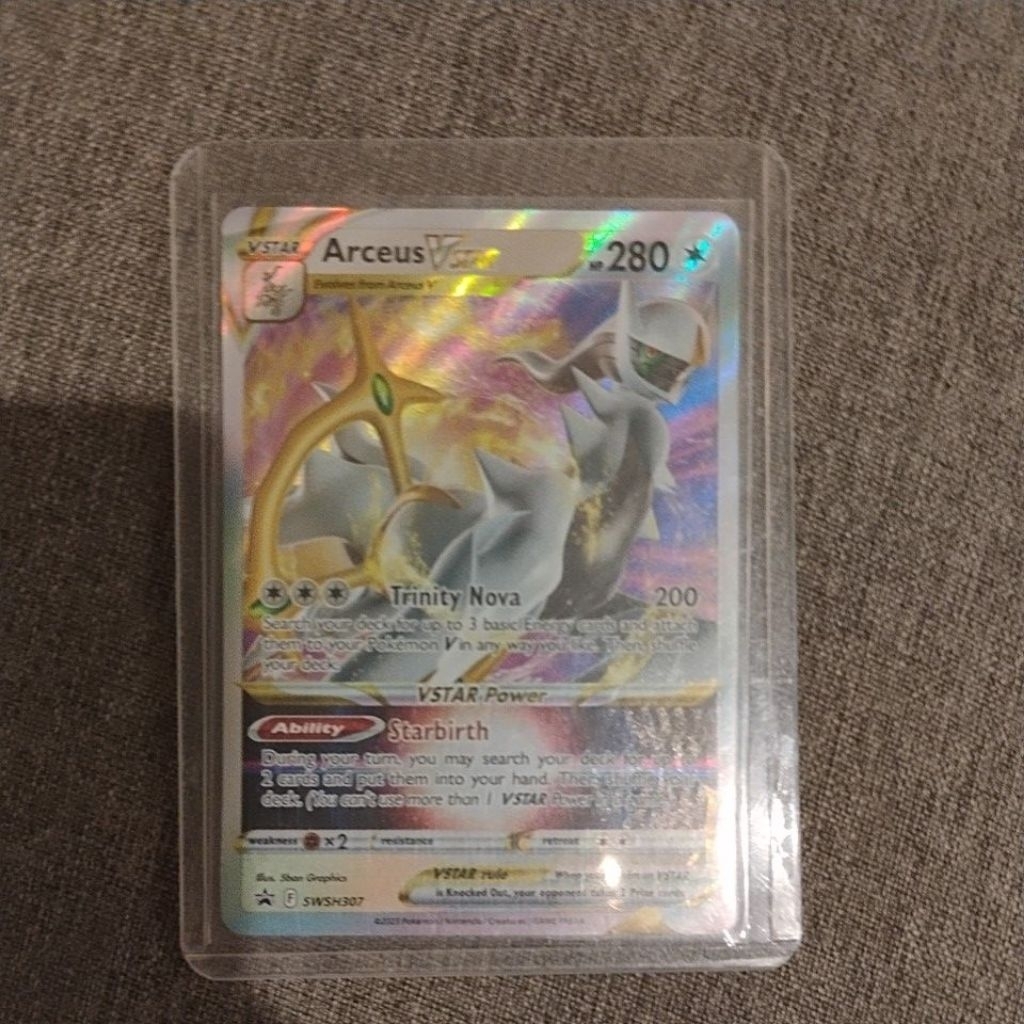 kartu Pokemon Arceus vstar promo inggris