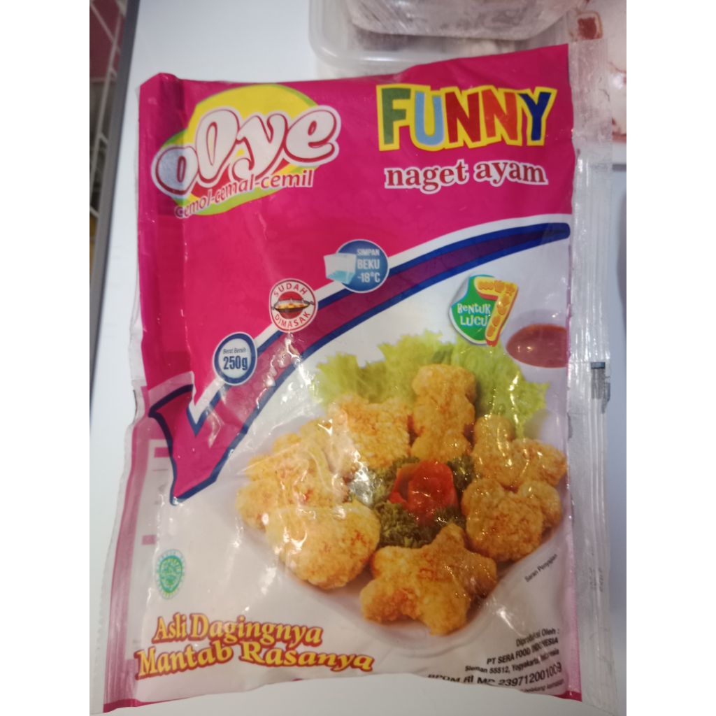 

Ooye nugget funny mix 250gr