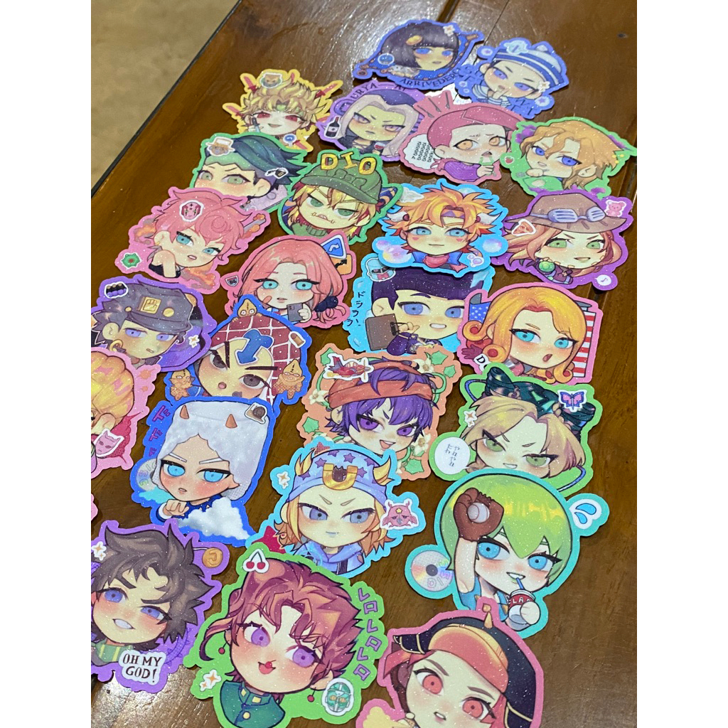 

[JJBA] Jojo’s Bizarre Adventure Stickers
