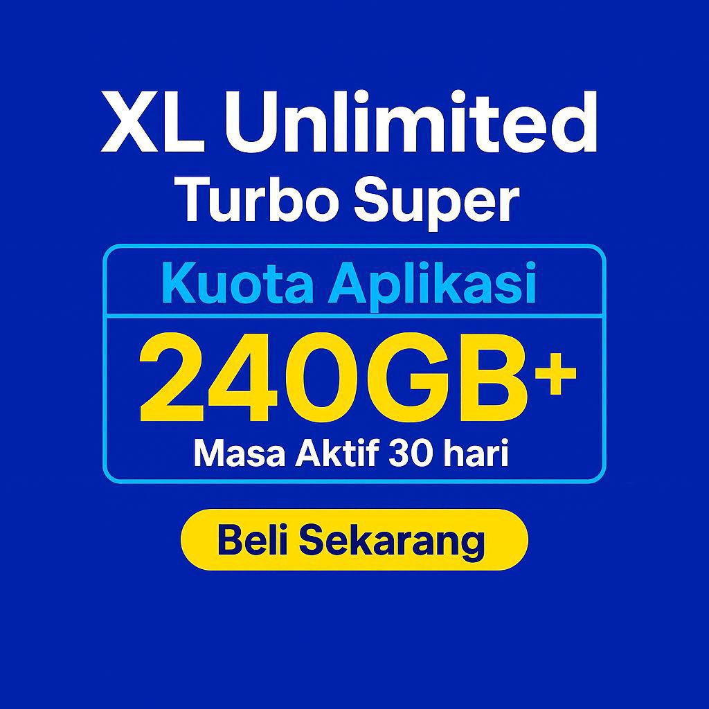 XL UNLIMITED TURBO SUPER 30 HARI