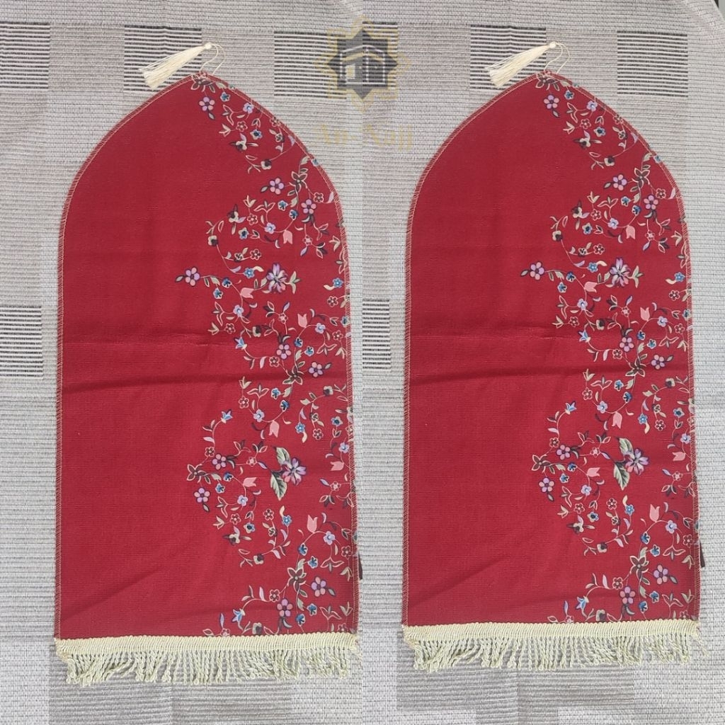 Sajadah Arbain Quba Motif Bunga | Gift | Oleh Oleh Haji Dan Umroh