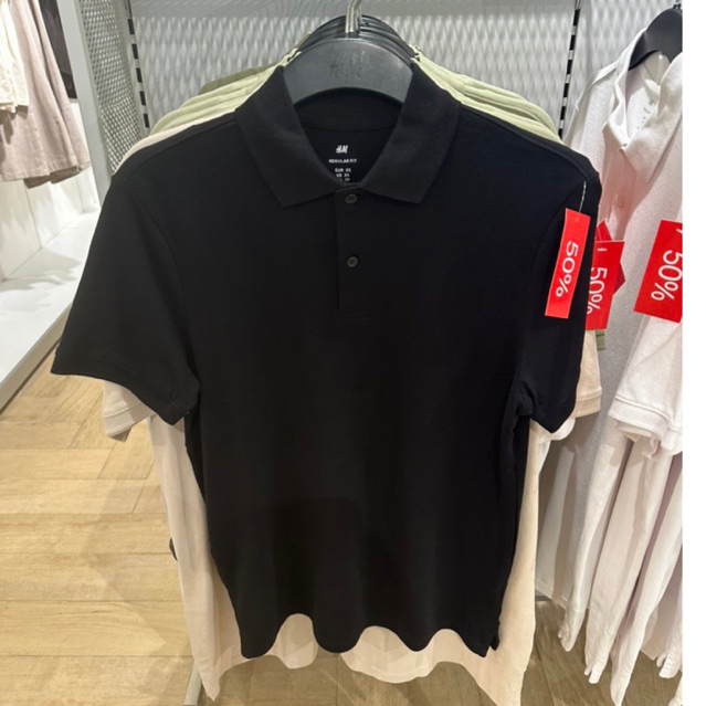 Kaos Polo Cowok H&M