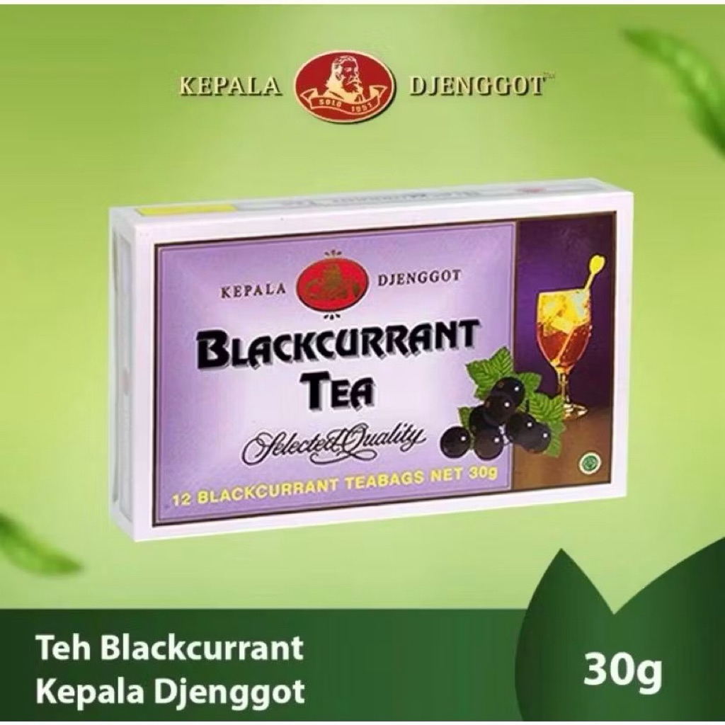 

TEH BLACKCURRANT KEPALA DJENGGOT 30GR