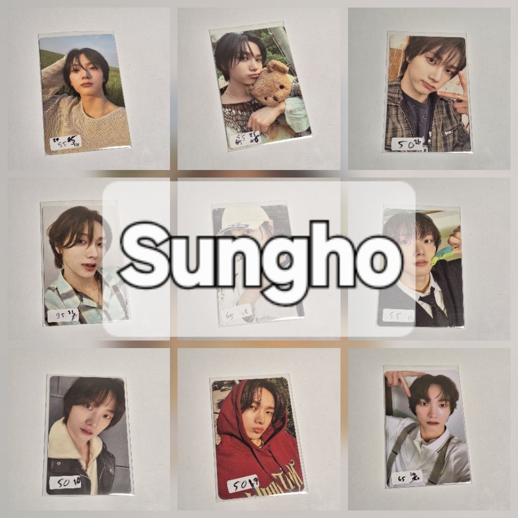 Photocard Sungho Boynextdoor Official who why 19.99 no genre