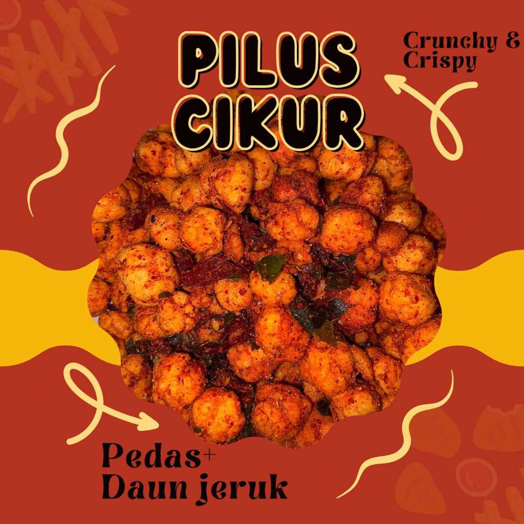 100gram Pilus Cikur Khas Cianjur /pilus kencur TIKTAK cikur daun jeruk promo isi 100gram