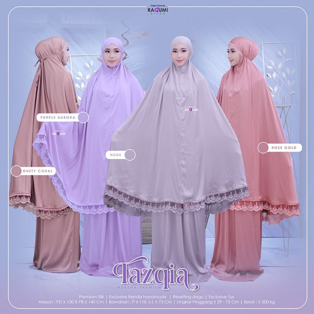 TAZQIA PREMIUM MUKENA BY RAQUMI HIJAB