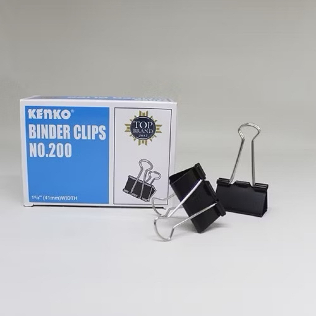 

Binder Clip Kenko No. 200 Isi 12 Pcs