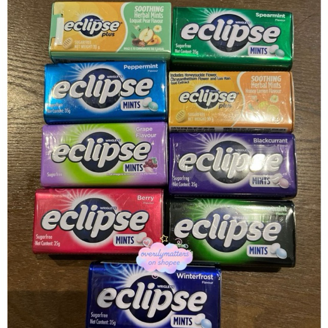 

[NEW!] ECLIPSE PLUS KALENG Sugarfree // Handcarry Malaysia