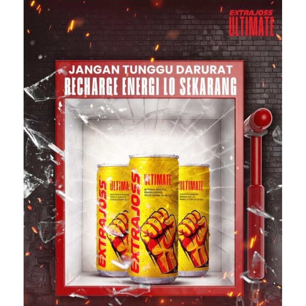 

Extra Jos Ultimate Kaleng 250ml 1pcs