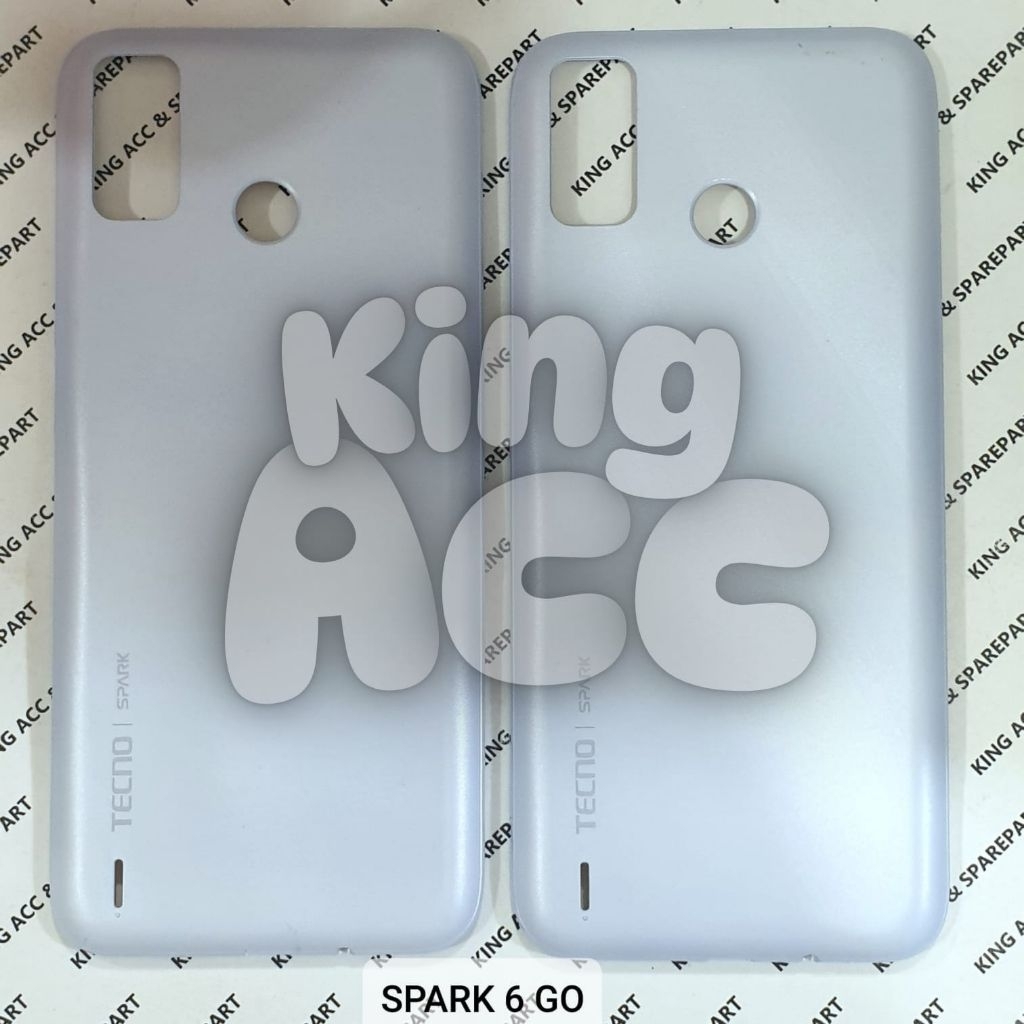 BACKDOOR BACKCOVER TUTUP BELAKANG CASING TECNO SPARK 6 GO 2020