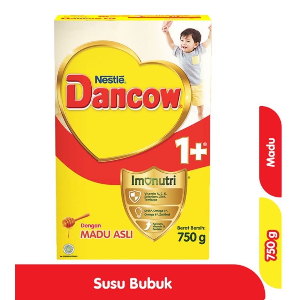 

Nestle Dancow 1+ Imunutri 1-3 Tahun 750gr