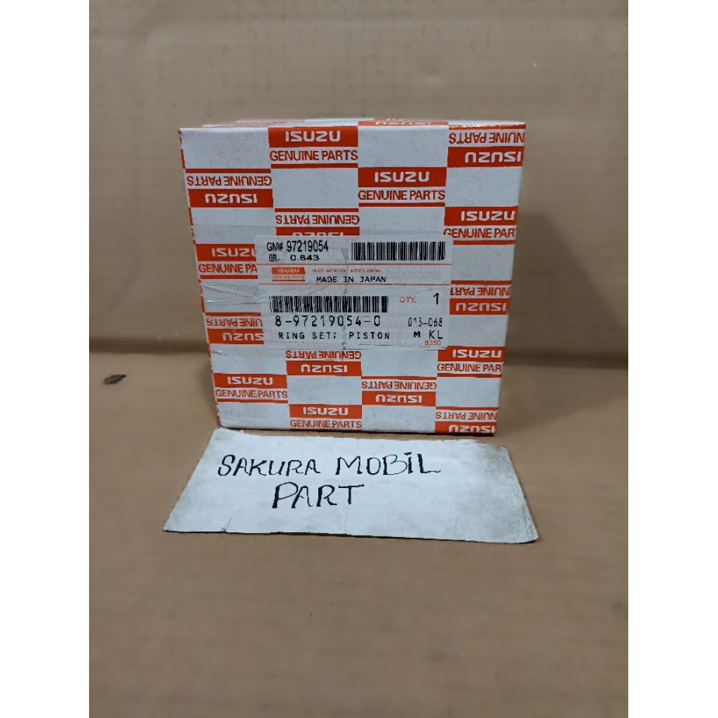 RING SEHER PISTON ISUZU ELF NKR71 NKR 71