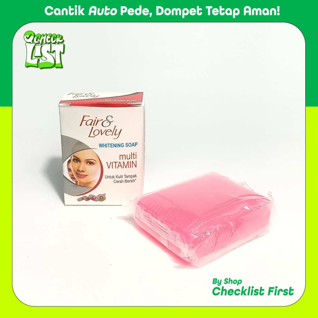 Fair & Lovely Malaysia Whitening Soap mulit VITAMIN Sabun Fair No.1