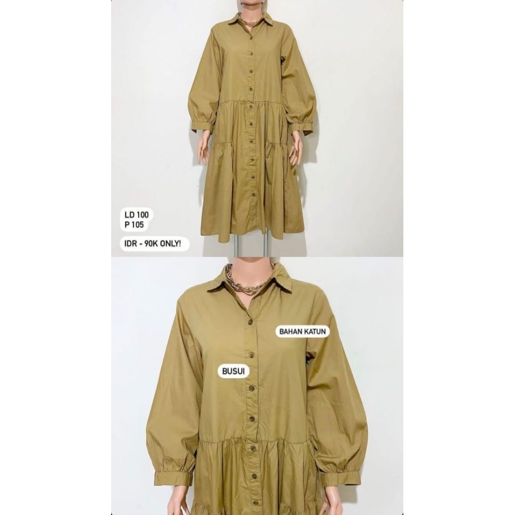 PRELOVED TUNIK SAGE GREEN