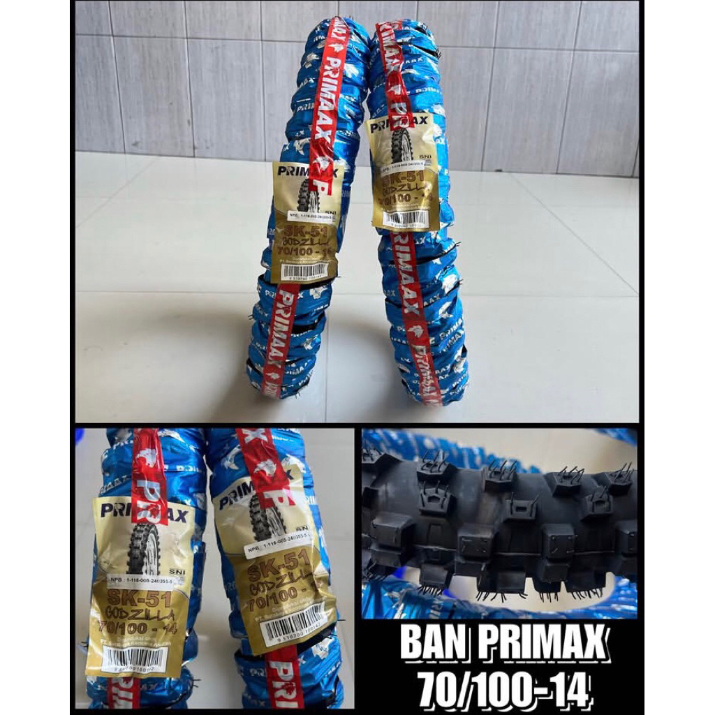 ban primax 70/100-14