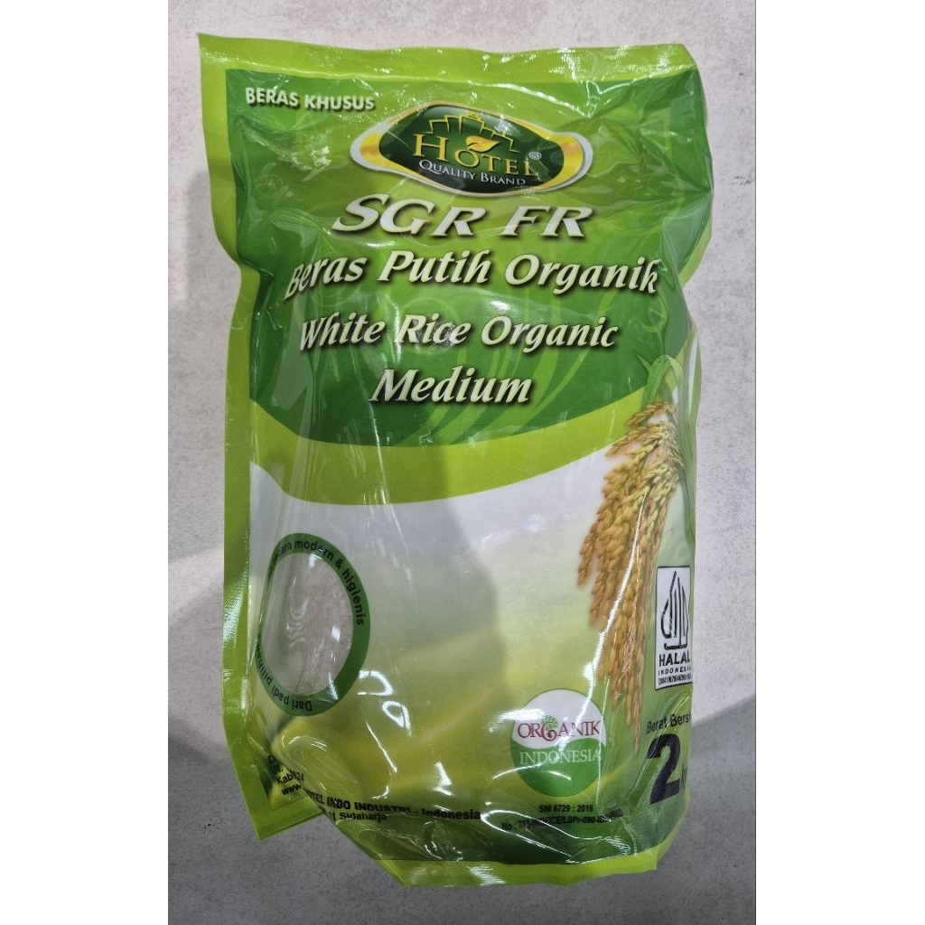 

Beras Putih Bebas Gula HOTEL Sugar Free White Rice 2 kg - HK, HM, LM