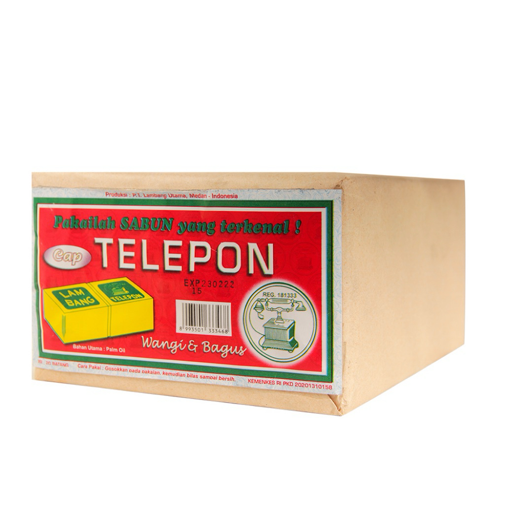 Sabun Telepon batang 1 pack isi 20 batang