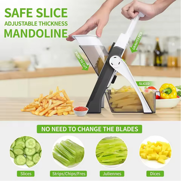 Alat Pemotong Sayur / Parutan Serbaguna Pemotong Sayur Wortel Kentang / Pemotong Sayur Manual
